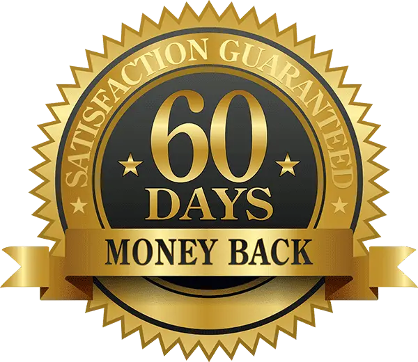 60-day satisfaction guarantee